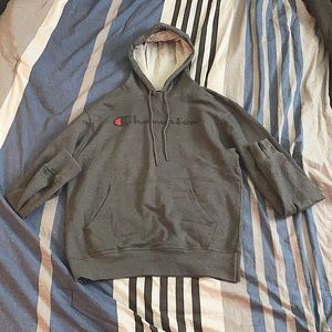 Champion Hoodie Dark Grey Men’s Medium